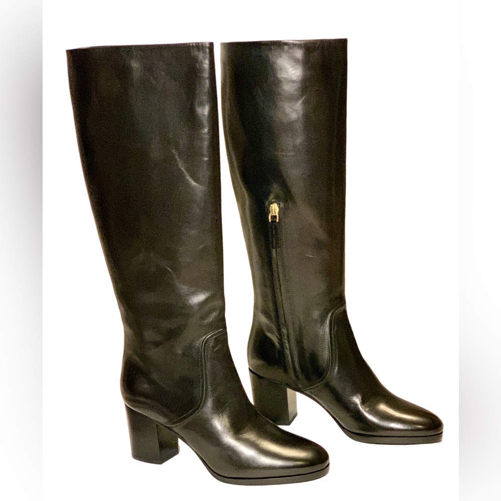 Ralph Lauren Escala Calfskin Boot